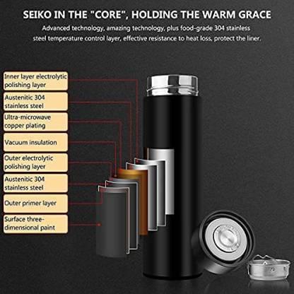 Stainless Steel Temperature Water Bottle